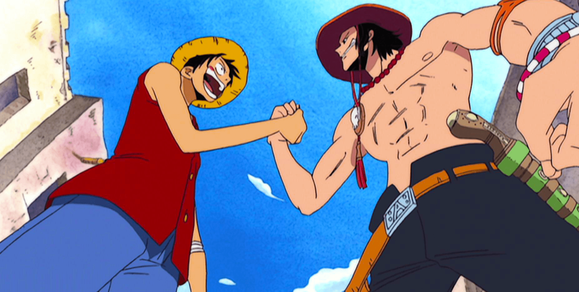 Luffy and Ace