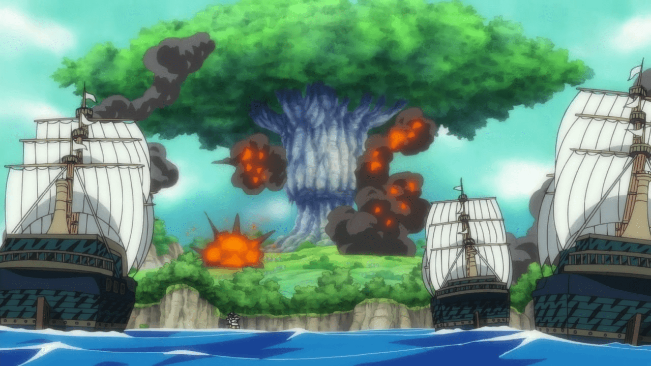 One Piece Ohara destroyed 1109